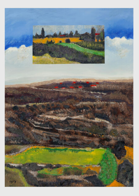 Oded Feingersh- Double Landscapes (Terraces in Shaár Hagai)