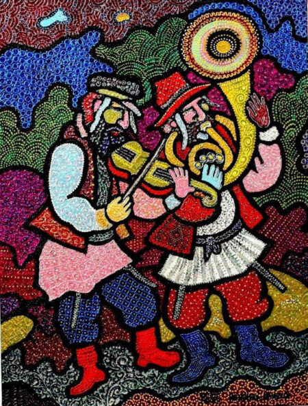 Reznikov Yosef.  The Musicians #10.