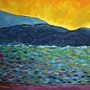 Jacques Sterenberg - The Secret Beach Original Art. Oil on canvas. Signed. 95 x 83 cm