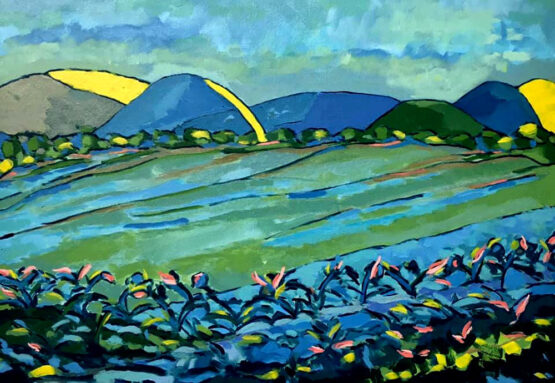Jacques Sterenberg. Memories from the Far East. Original Art. Oil on canvas. 100 x 70 cm