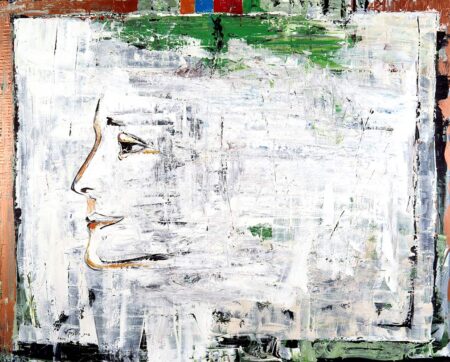 Irit Quatinsky - Untitled #1 Original Art. Acrylic on canvas. 150 x 120 cm. Signed. Layers on layers of paint by a spool. In each layer, She added emotion, thoughts, and depth. Until peace comes.