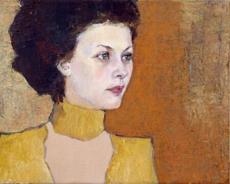 Lubov Meshulam Lemkovitch -  Portrait of a young woman- Marisha