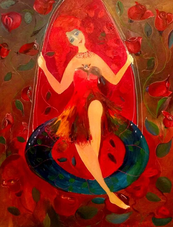 Mauler Irina - Magic swing Original Art. Oil on canvas. 60 Х 80 cm. Signed.