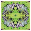 Carolina Kollmann - Metamorphosis Original Art.  Acrylic, Chinese Ink on watercolor paper/ Digitally designed Printed onto 400g Etching paper 50 X 50 cm. Signed. 
