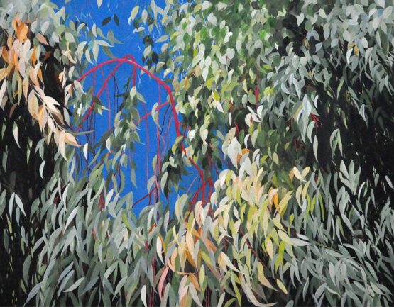 Suly Bornstein Wolff - From the Eucalyptus series, 2010. Original Art. Oil on canvas, 150 x 180 cm. Signed.