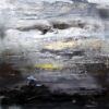 Michael Gatzke - A shadow falls very slowly Original Art. Acrylic, paint color, collage on canvas. 2020 150 x 100 cm. Signed.