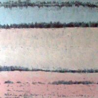 Emerich Meerson - “Structure” Original Art. Oil on canvas.  81 x 116 cm. Signed.