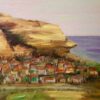 Cosmin Brendea - Balchik.  2021 Original art. Oil on cardboard. 50 x 60 cm. Signed.