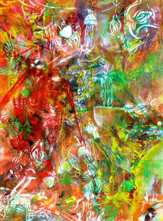 Igor Eugen Prokop - APHRODISIAC Original Art. Acrylic on canvas. 88 x 119 cm. Signed. 2021