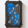 Noa Reichenberg - "Divided" Original Art. Cerne reliefs and glass paints on a mirror. 36 cm x 24 cm.