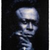 Stone Shi - Miles Davis. 2019 Original unique Art. Oil on canvas. 46" x38", 116.84 x 96.52 cm. Signed. 