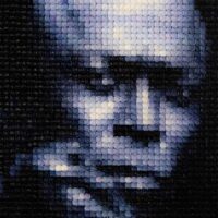 Stone Shi - Miles Davis. 2019 Original unique Art. Oil on canvas. 46
