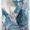 ORLY SHALEM | Abstract Landscape #26 Original Art. Mixed Media on Cardboard 240gr. 50x35 cm. Signed.