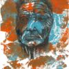 Filipe De Merisi | CAMAL Original Art. India inks on colored paper. 2016. 30 x 40 cm 