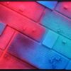 PETER FOESTERS | Electric sky. (2021) Acryl on mixed media on canvas 60 x 80 x 9 cm