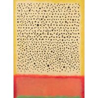 PETER MARKUS JENTES | Dots on a Rothko No. 04 ”Serengeti”. 2021 Original Art. Acrylic on canvas. 100 x 70 cm. Signed. 