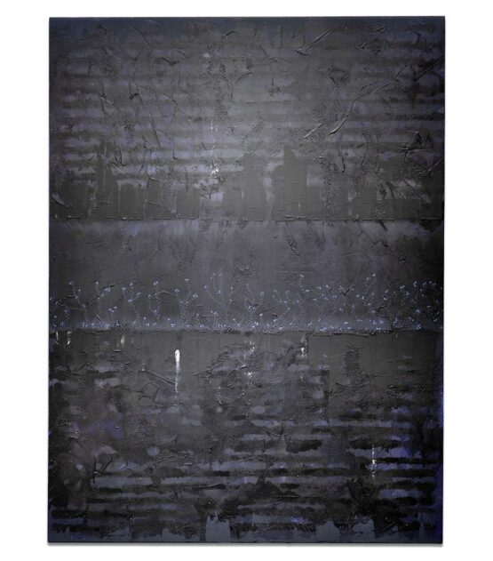 PETER MARKUS JENTES | Winters Dark Matter. 2020 Original Art. Acrylic on canvas. 122 x 91.5 cm. Signed. 