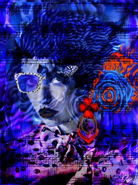 Ivonne Waissmann | Ole Original Art. Digital Mix Media Collage.  77 x 101 cm. Signed. 