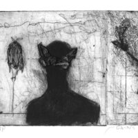 Hava Zilbershtein | Untitled #1 Original Art. Etching on paper. 21 x 30 cm. Signed manually.