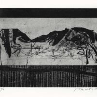 Hava Zilbershtein | Untitled #4 Original Art. Etching on paper. 21 x 30 cm. Signed manually.