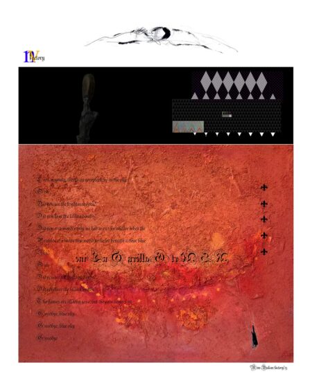 Rossen Stanoev | Burning Land, 2023 Digital art. Quality print on cardboard. 33 x 41 cm. Limited edition. Signed and numbered 3/10.