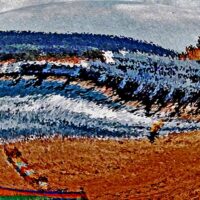 Michael J Duke | Sandown, 2021 Fine art photography. Digital Manipulation. Quality print on matt paper mounted on 5mm PVC 05cm x 81cm x 38 cm. Limited edition, signed and numbered 1/10.